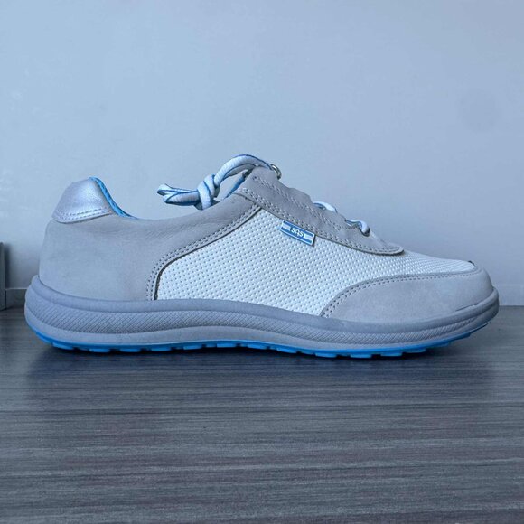 SAS Sporty Women's Lace Up Tennis Shoes $175 in Grey / White - Picture 7 of 15
